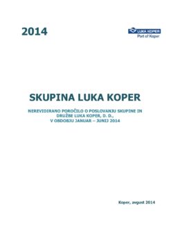 Borza JANUAR - JUNIJ 2014-22082014