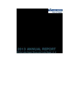 Annual report 2013