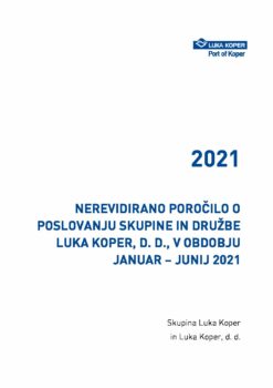 Poročilo JAN - JUN 2021